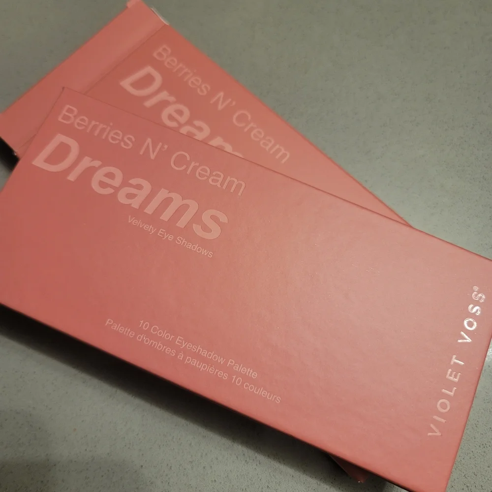 Violet Voss | Berries n Cream Dreams Eye Shadow Palette NIB